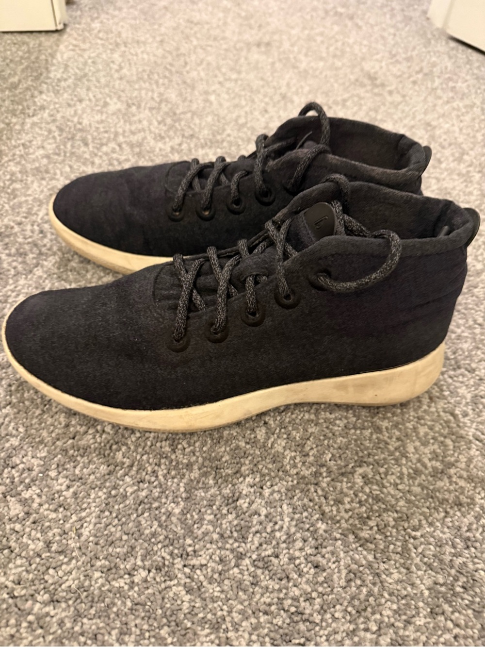 Allbirds - Men's Black High-Top Casual Sneakers